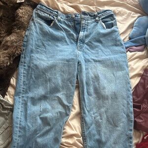 Abercrombie Curve Love 90s straight Ultra High Rise
